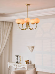Hedone - Hand-Sprayed Glass Chandelier