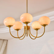 Hedone - Hand-Sprayed Glass Chandelier