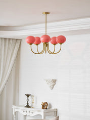 Hedone - Hand-Sprayed Glass Chandelier
