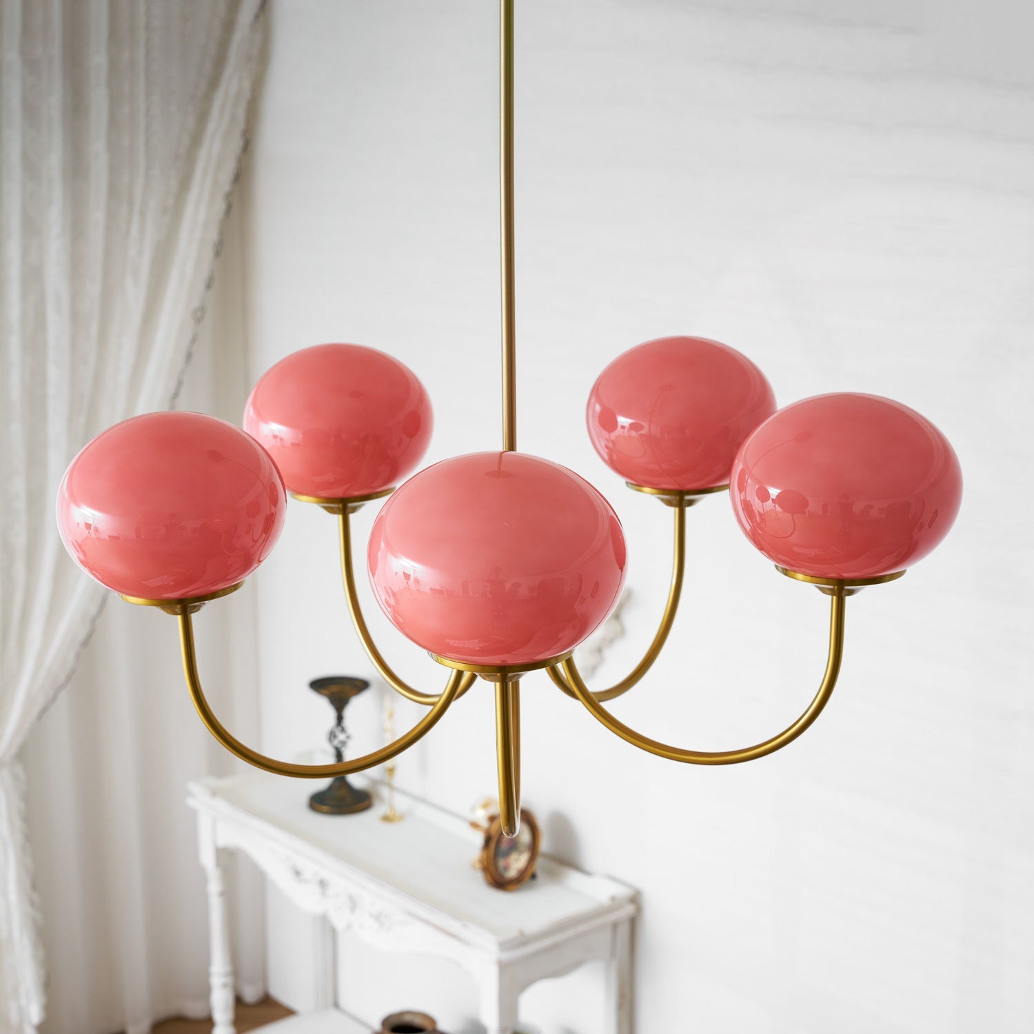 Hedone - Hand-Sprayed Glass Chandelier