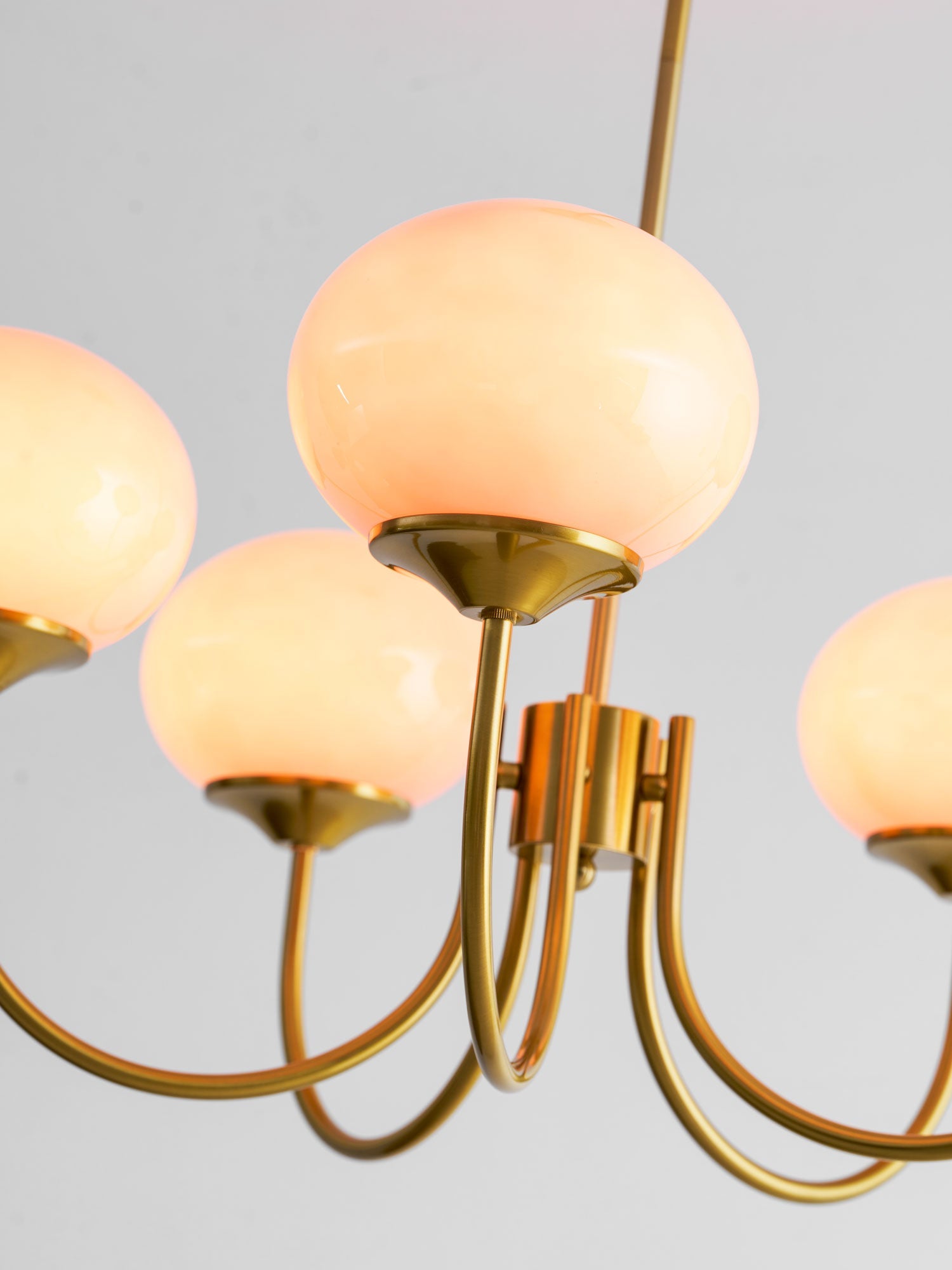 Hedone - Hand-Sprayed Glass Chandelier