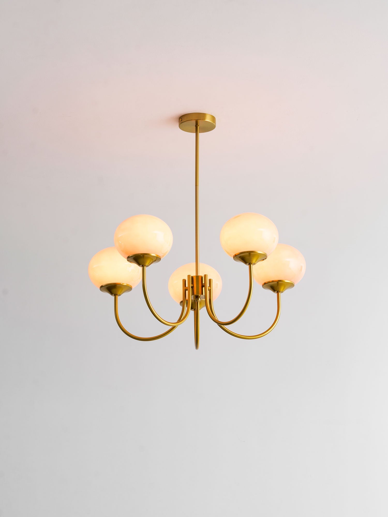 Hedone - Hand-Sprayed Glass Chandelier