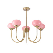 Hedone - Hand-Sprayed Glass Chandelier