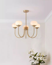 Hedone - Hand-Sprayed Glass Chandelier