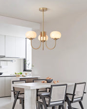Hedone - Hand-Sprayed Glass Chandelier