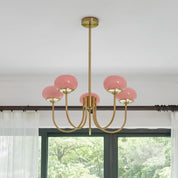 Hedone - Hand-Sprayed Glass Chandelier