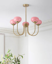 Hedone - Hand-Sprayed Glass Chandelier