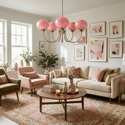 Hedone - Hand-Sprayed Glass Chandelier