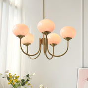 Hedone - Hand-Sprayed Glass Chandelier