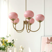 Hedone - Hand-Sprayed Glass Chandelier