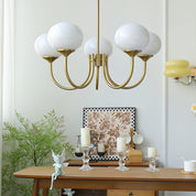 Hedone - Hand-Sprayed Glass Chandelier