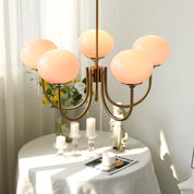 Hedone - Hand-Sprayed Glass Chandelier