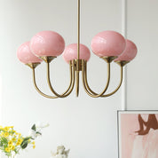 Hedone - Hand-Sprayed Glass Chandelier