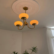 Hedone - Hand-Sprayed Glass Chandelier