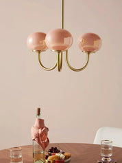 Hedone - Hand-Sprayed Glass Chandelier