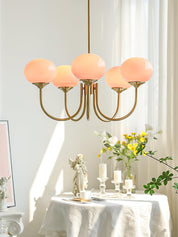 Hedone - Hand-Sprayed Glass Chandelier