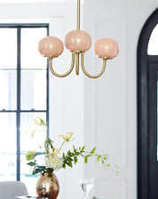 Hedone - Hand-Sprayed Glass Chandelier
