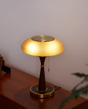 Thallo - Mushroom Glass Shade Table Lamp