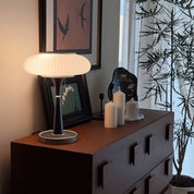 Thallo - Mushroom Glass Shade Table Lamp