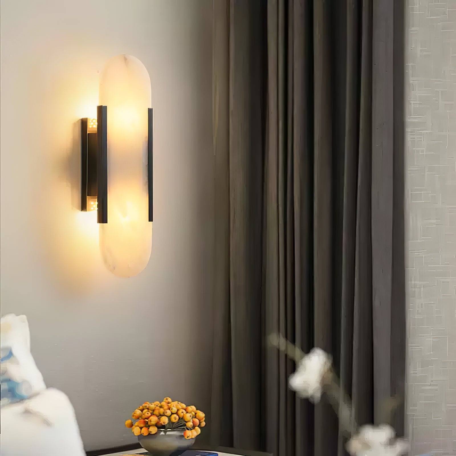 Prymno - Alabaster Wall Sconce