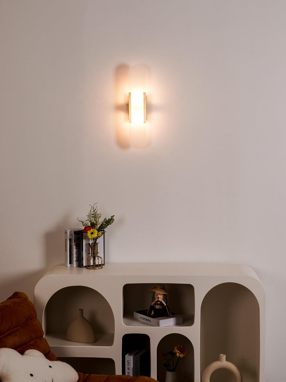 Prymno - Alabaster Wall Sconce