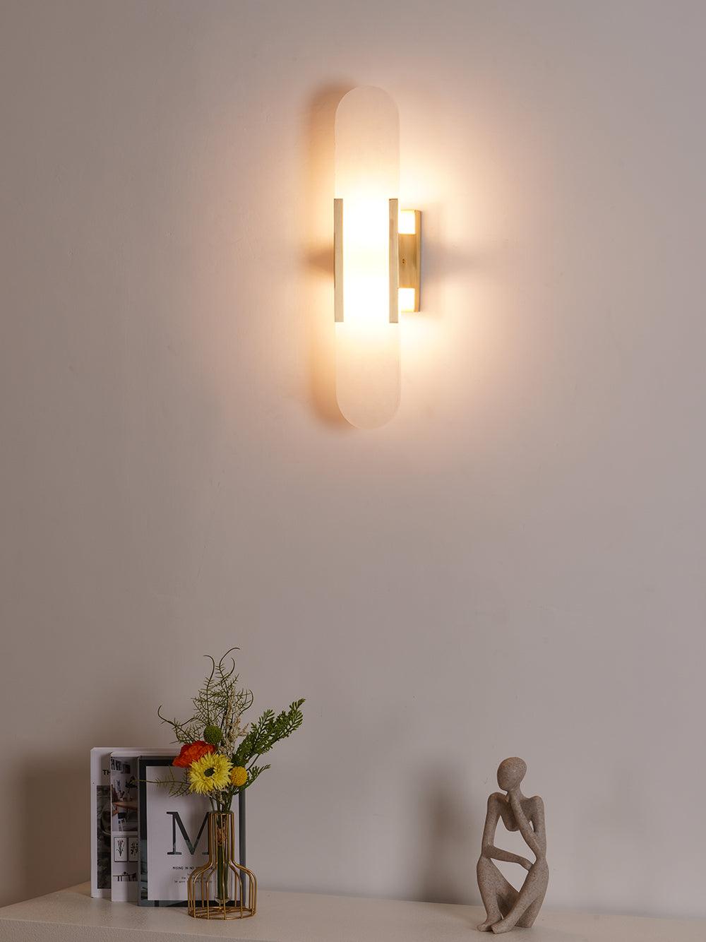 Prymno - Alabaster Wall Sconce