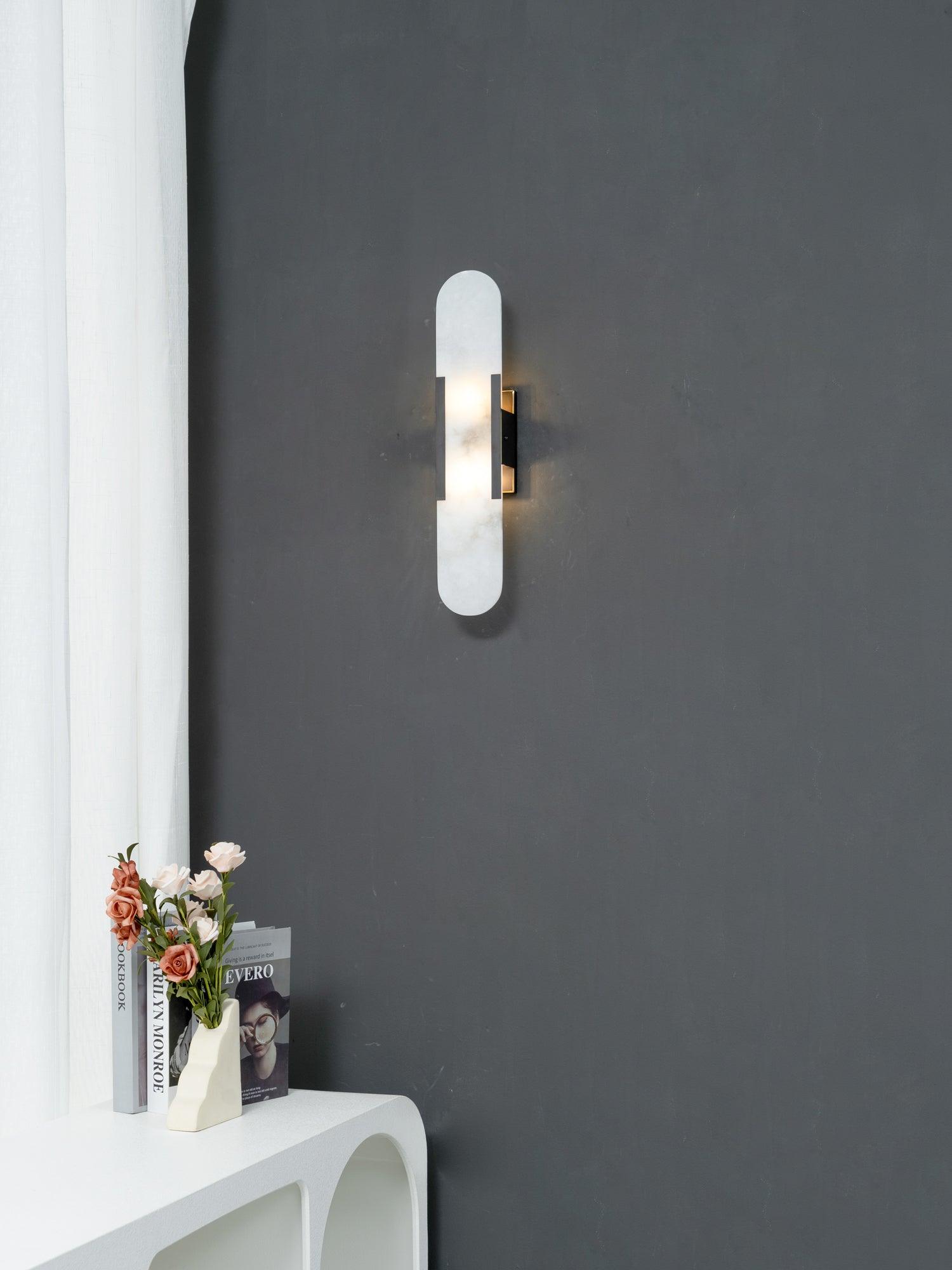Prymno - Alabaster Wall Sconce