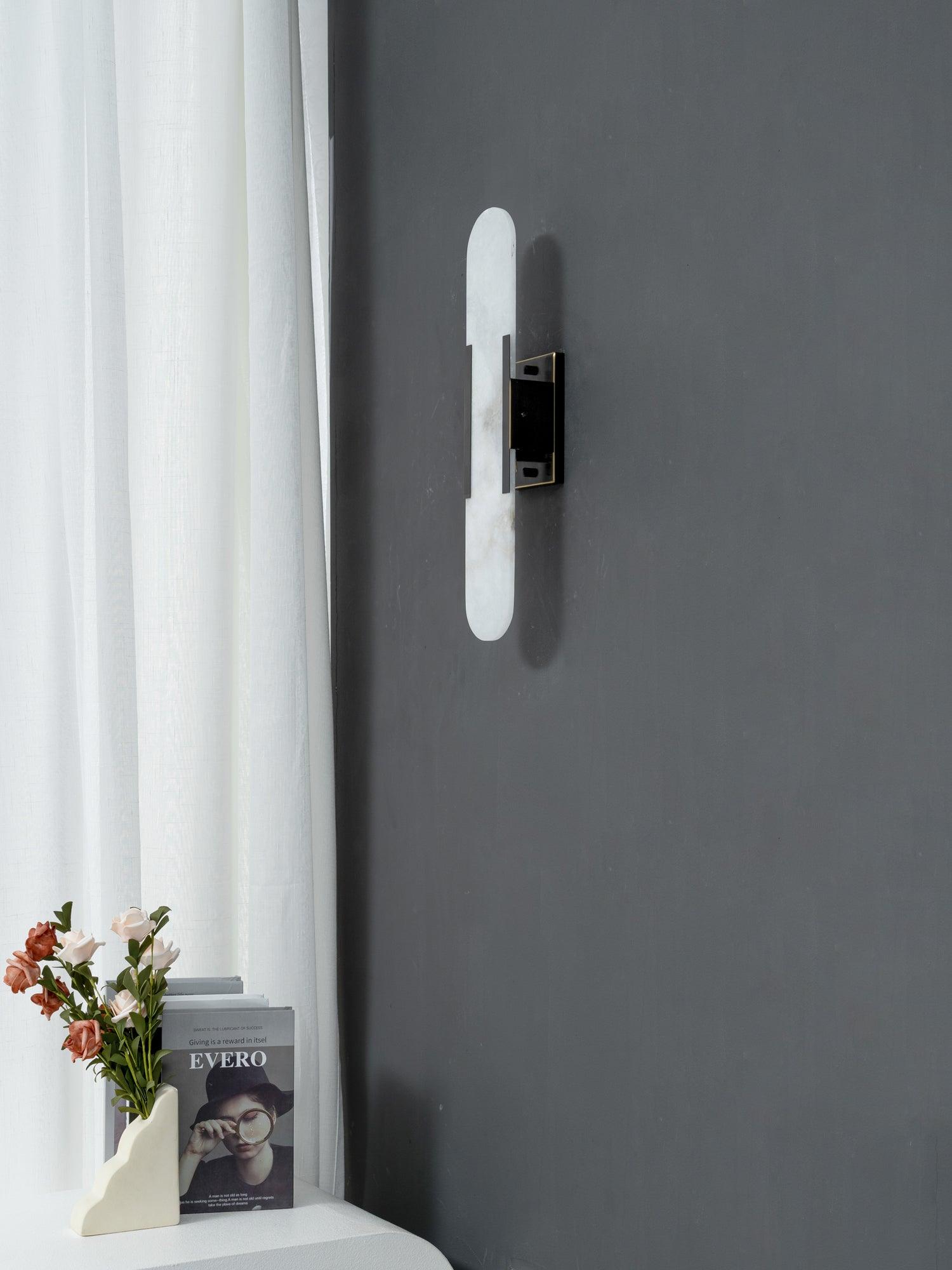 Prymno - Alabaster Wall Sconce