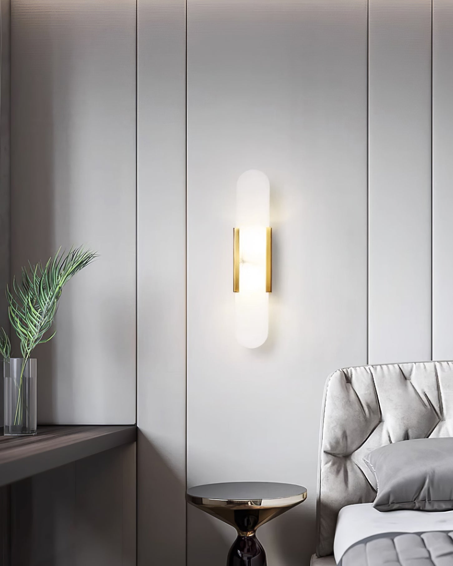 Prymno - Alabaster Wall Sconce