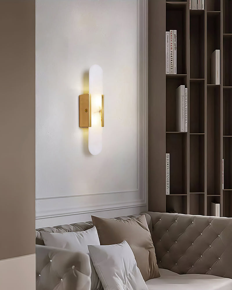 Prymno - Alabaster Wall Sconce