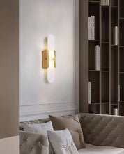 Prymno - Alabaster Wall Sconce