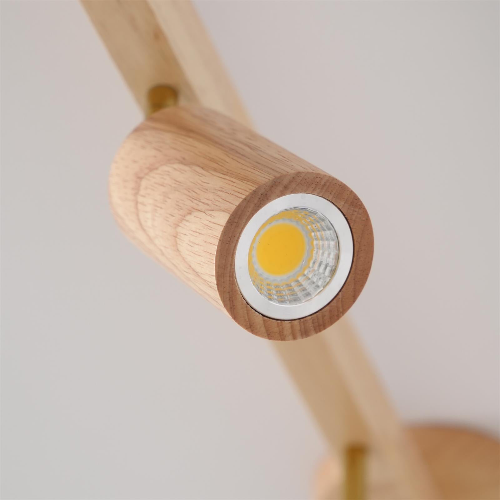 Philyra - Wood Rail Track Lighting