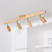 Philyra - Wood Rail Track Lighting