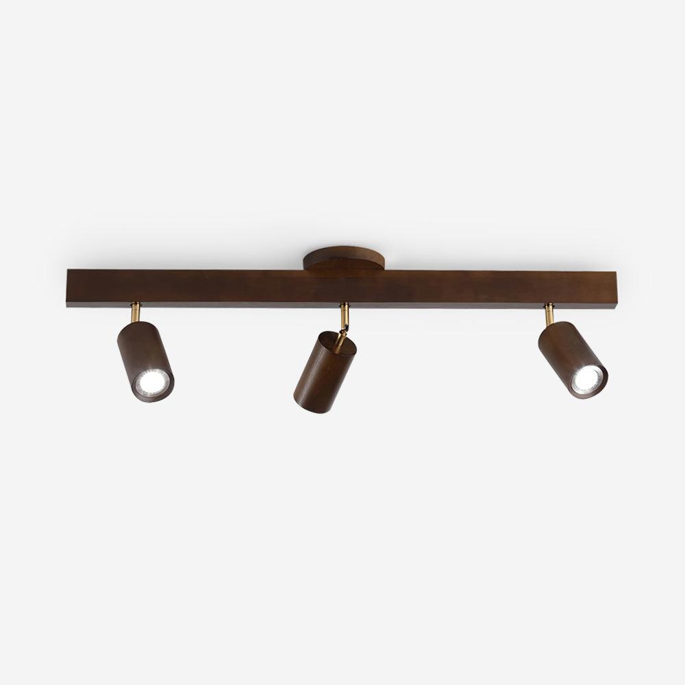 Philyra - Wood Rail Track Lighting