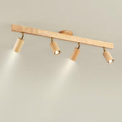 Philyra - Wood Rail Track Lighting