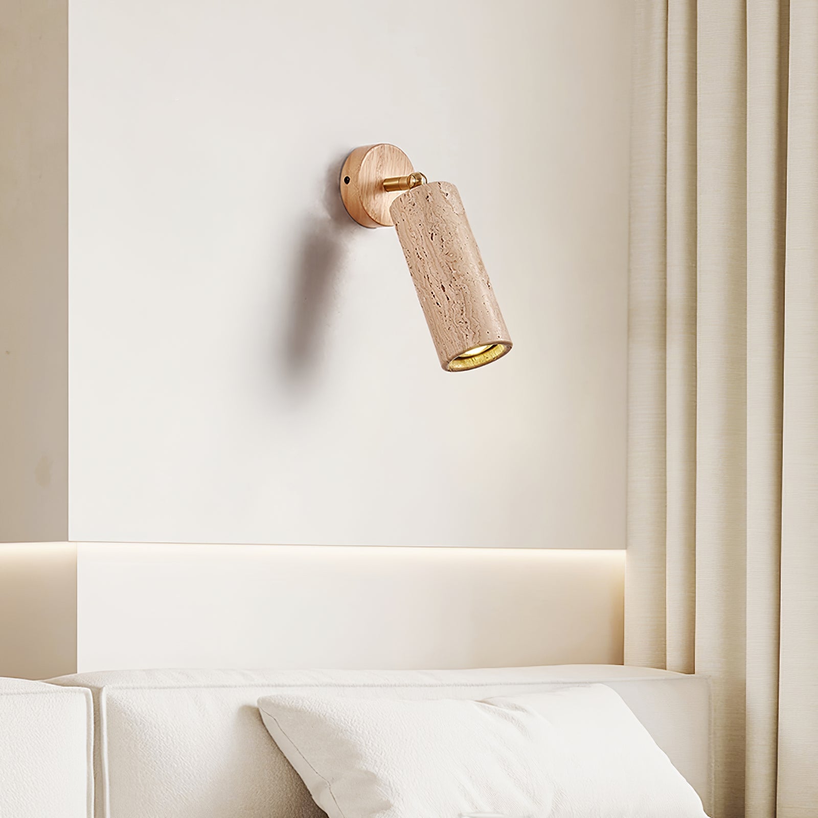 Kalais - Travertine Wall Spotlight