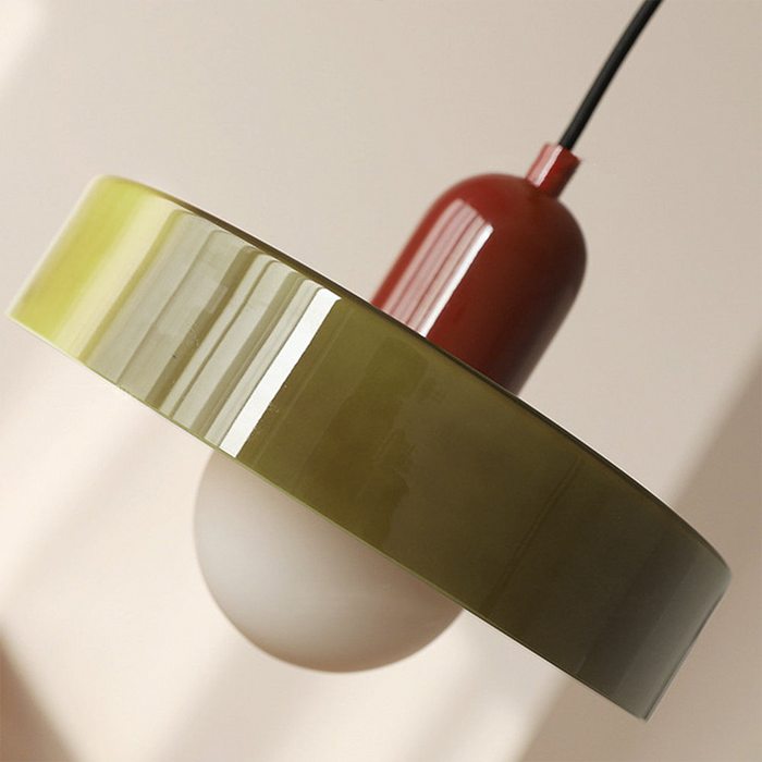 Iolaos - Colored Glass Pendant Light