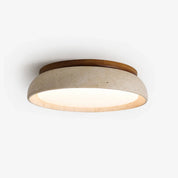 Kalypso - Travertine Flush Mount Ceiling Light
