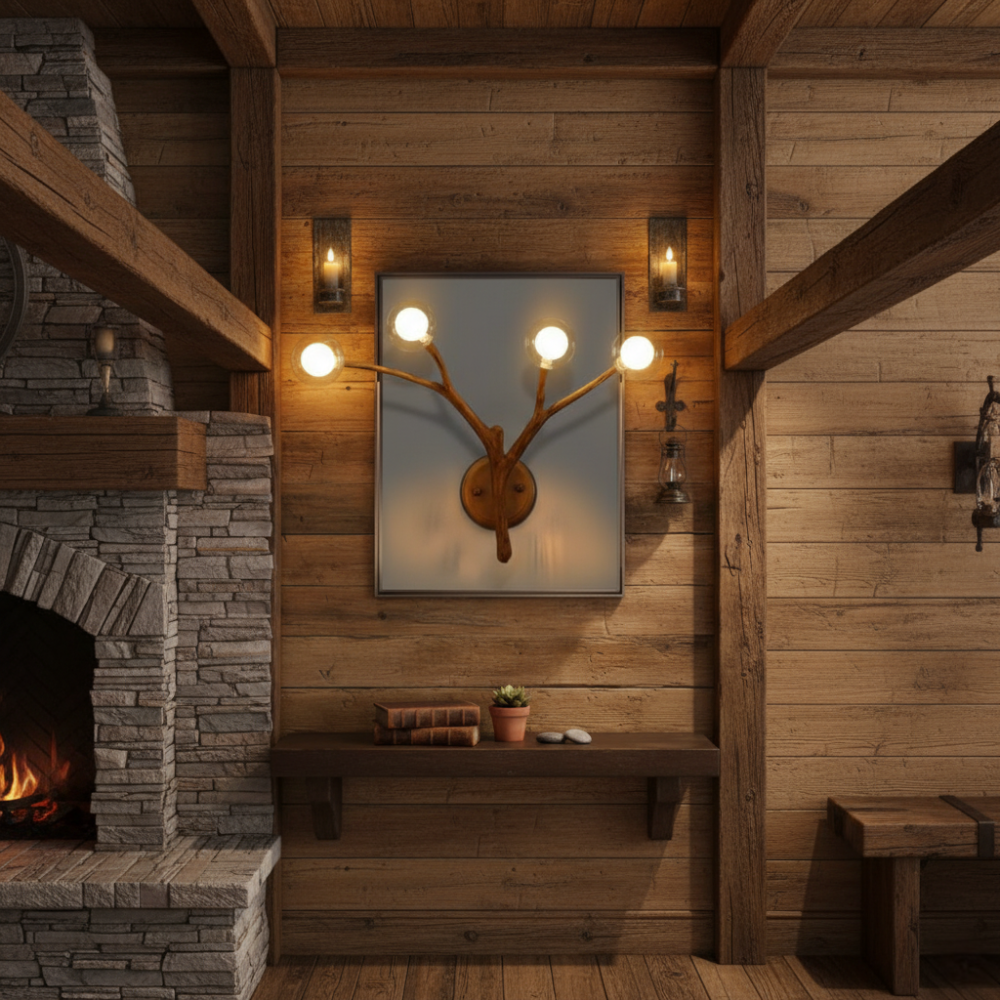 Dryas - Rustic Branch Chandelier