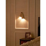 Amphitrite - Draped Travertine Wall Sconce