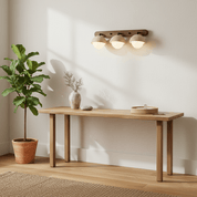 Endymion - Travertine and Glass Wall Sconce