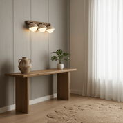 Endymion - Travertine and Glass Wall Sconce