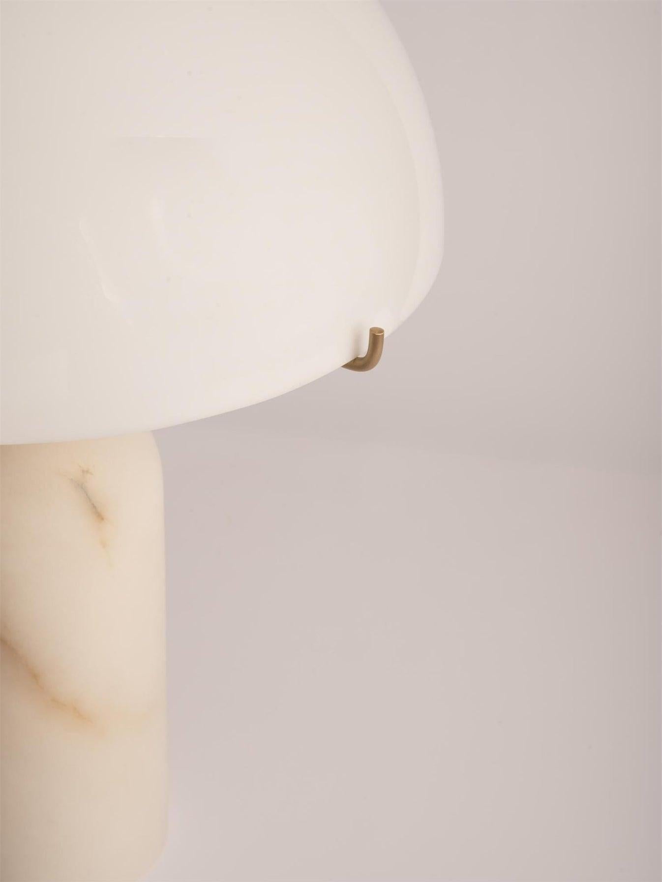 Chrysothemis - Alabaster Globe Table Lamp