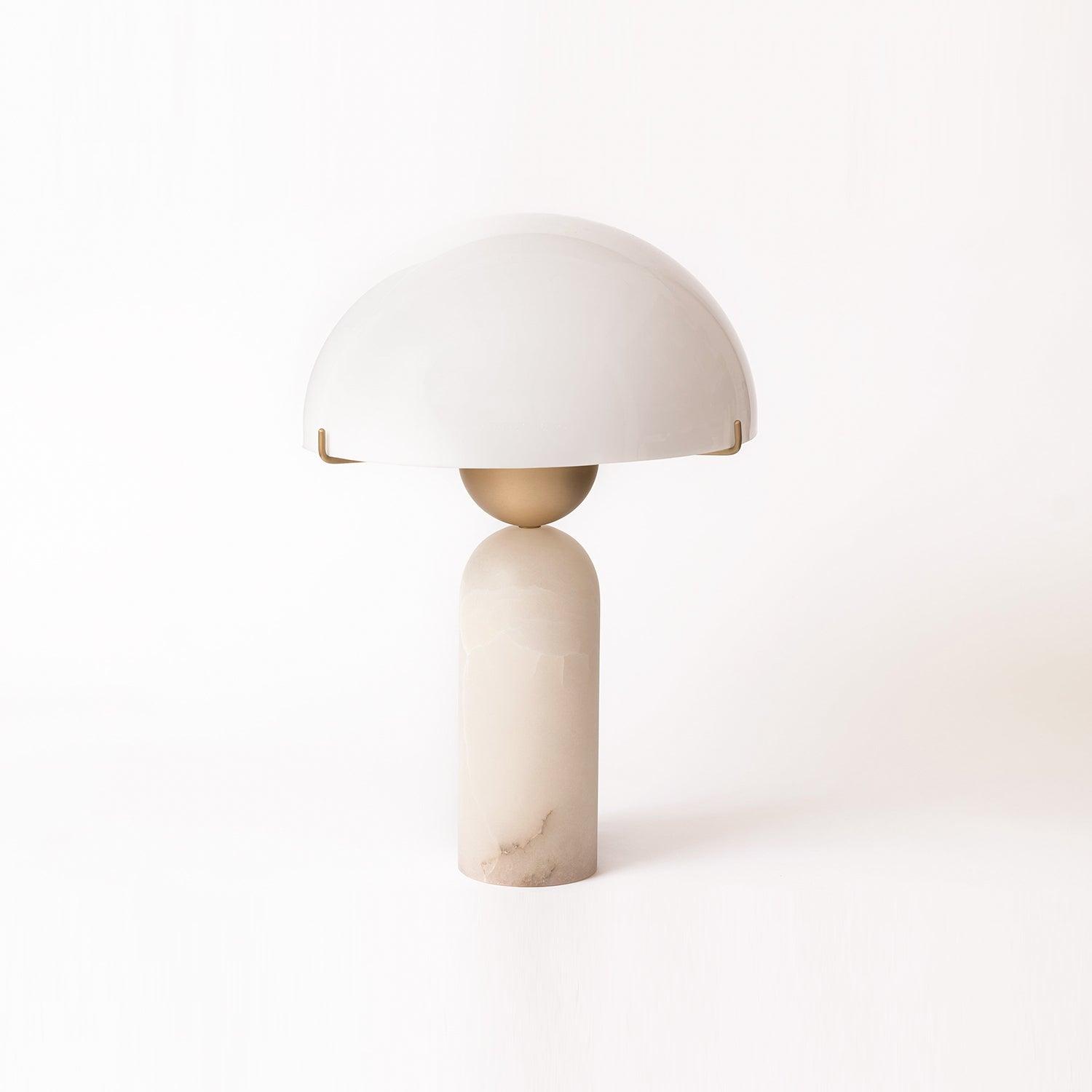 Chrysothemis - Alabaster Globe Table Lamp