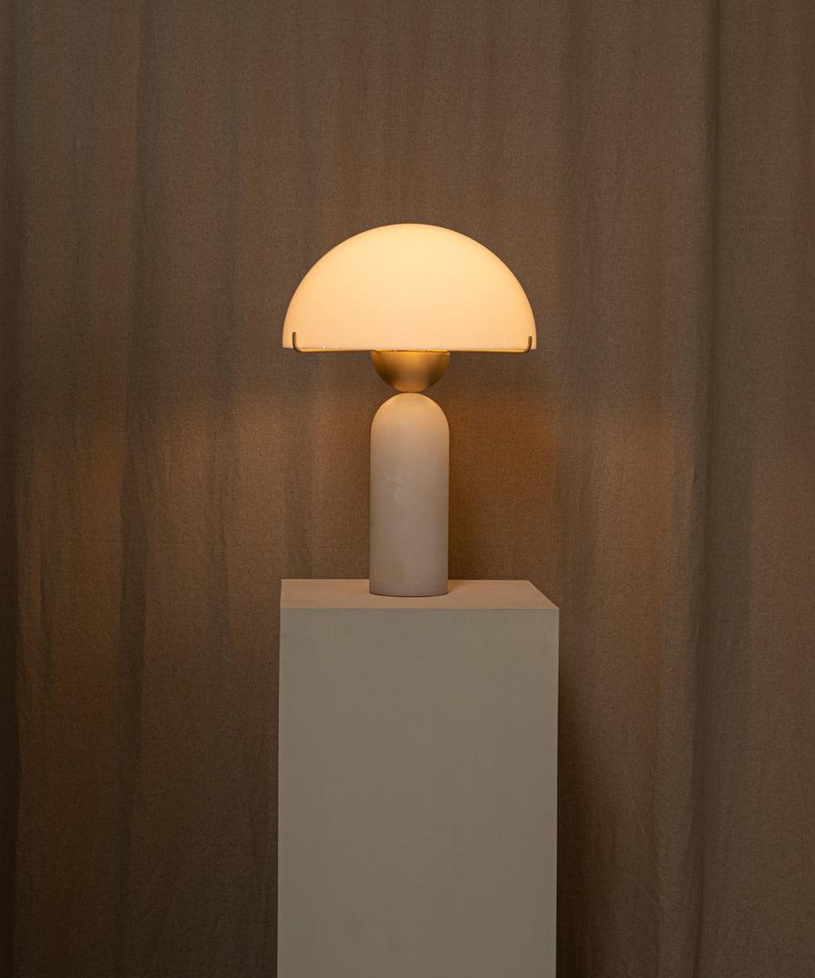 Chrysothemis - Alabaster Globe Table Lamp