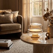 Nerine - Blown Glass and Alabaster Table Lamp