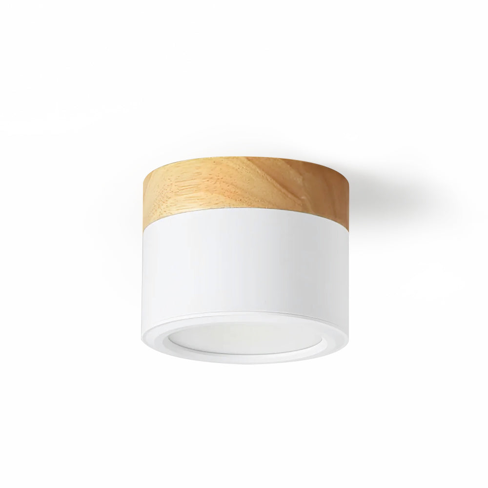 Knox Oak Wood Ceiling Spot Light