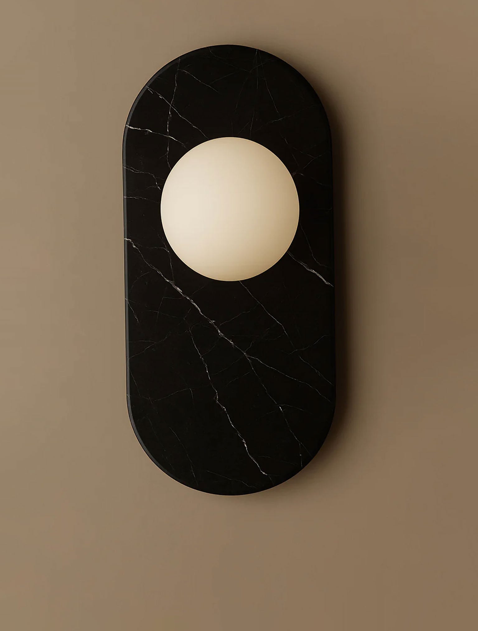Harmonia - Marble and Travertine Wall Sconce