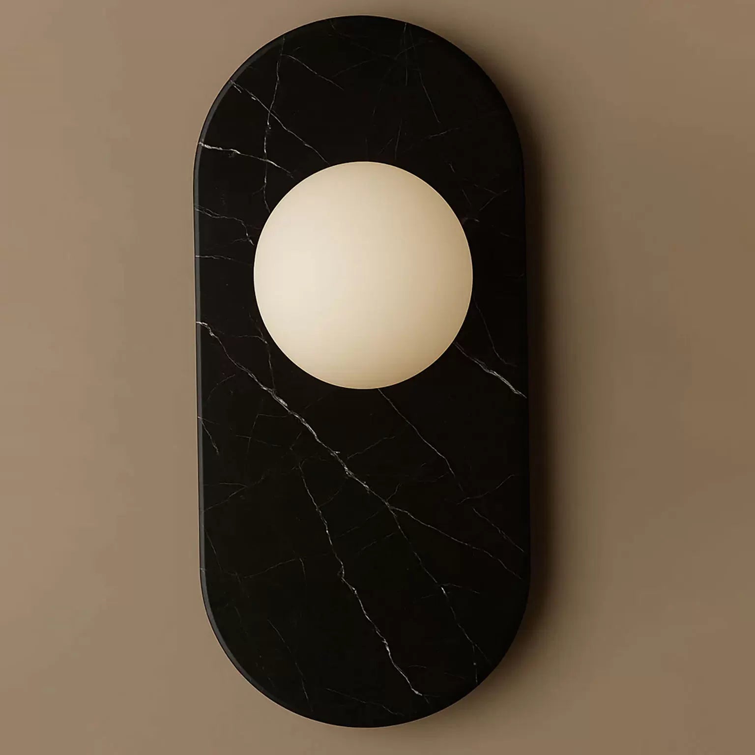 Harmonia - Marble and Travertine Wall Sconce