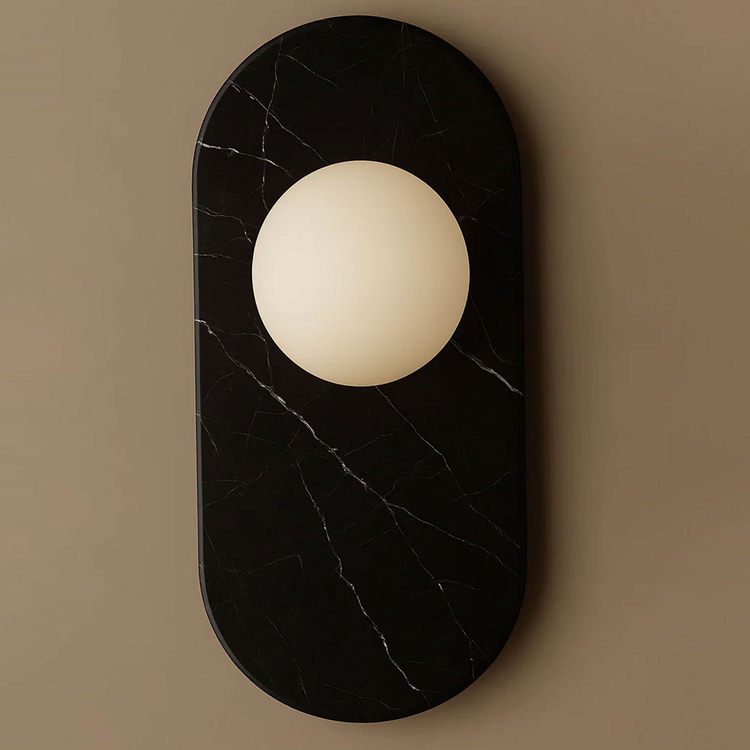 Harmonia - Marble and Travertine Wall Sconce